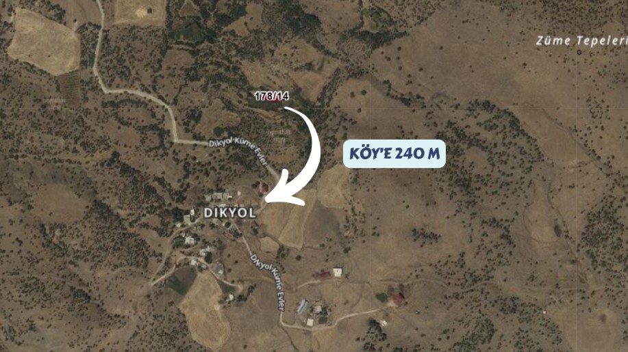 DİYARBAKIR ÇERMİK DİKYOL KÖYÜNDE 492M² BAHÇEMİZ SATILIKTIR. - DİYARBAKIR ÇERMİK fotoğraf 3